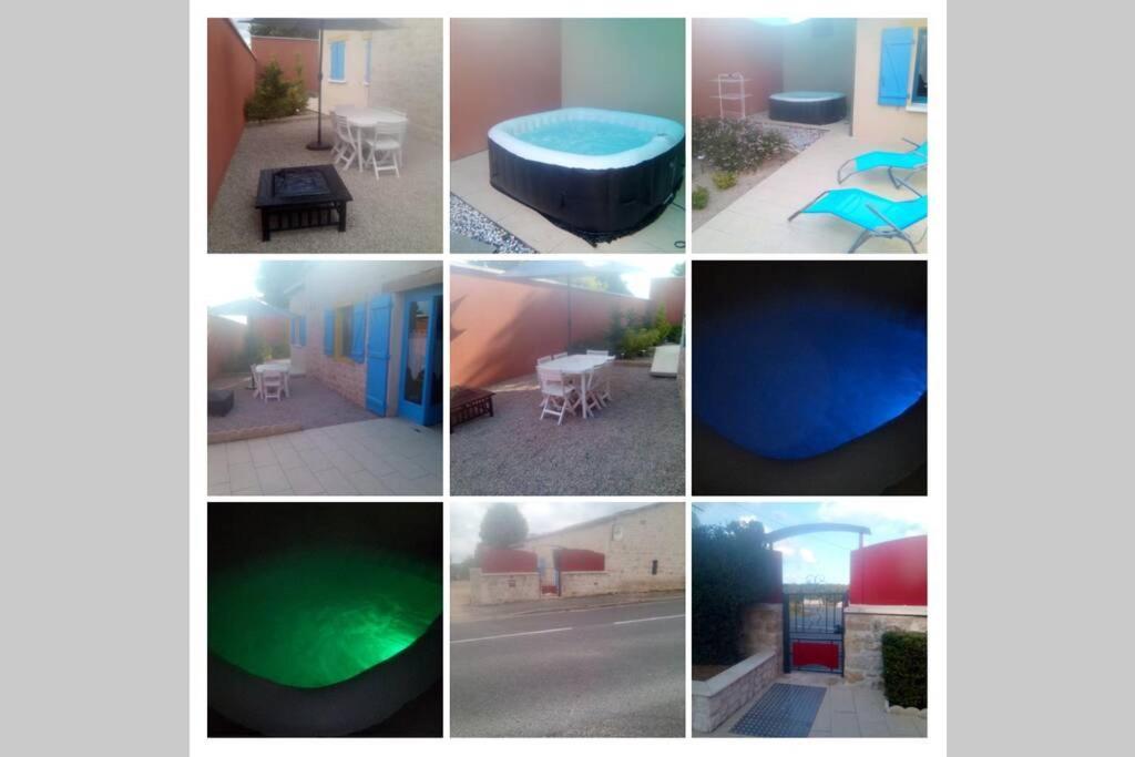 Gite Chaleureux Avec Jacuzzi Villa Saint-Rabier Exterior foto